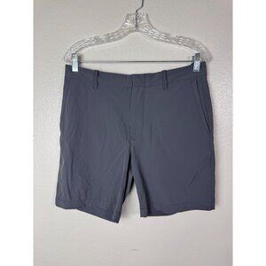 Peter Manning New York Gray Shorts Mens 32 Golf Performance 7" Inseam Stretch